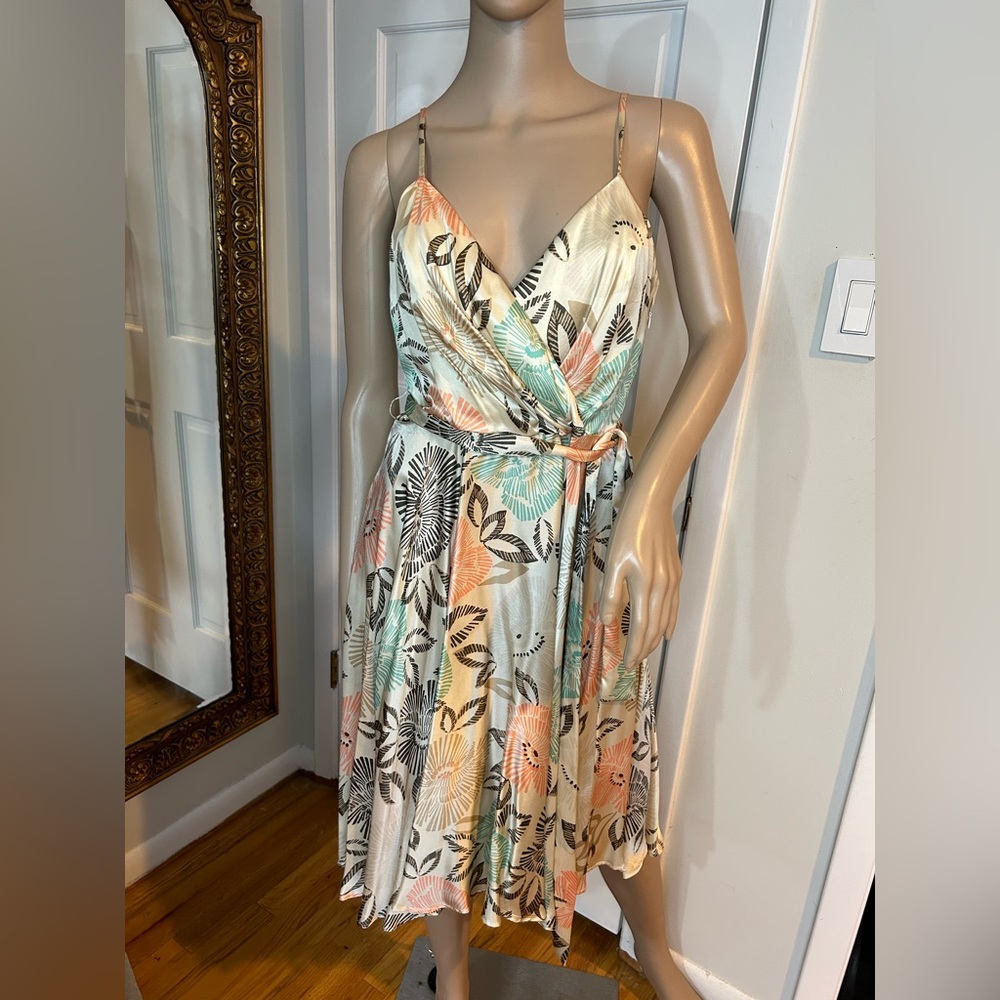 Armand Basi Silk Pastels Dress sz 4